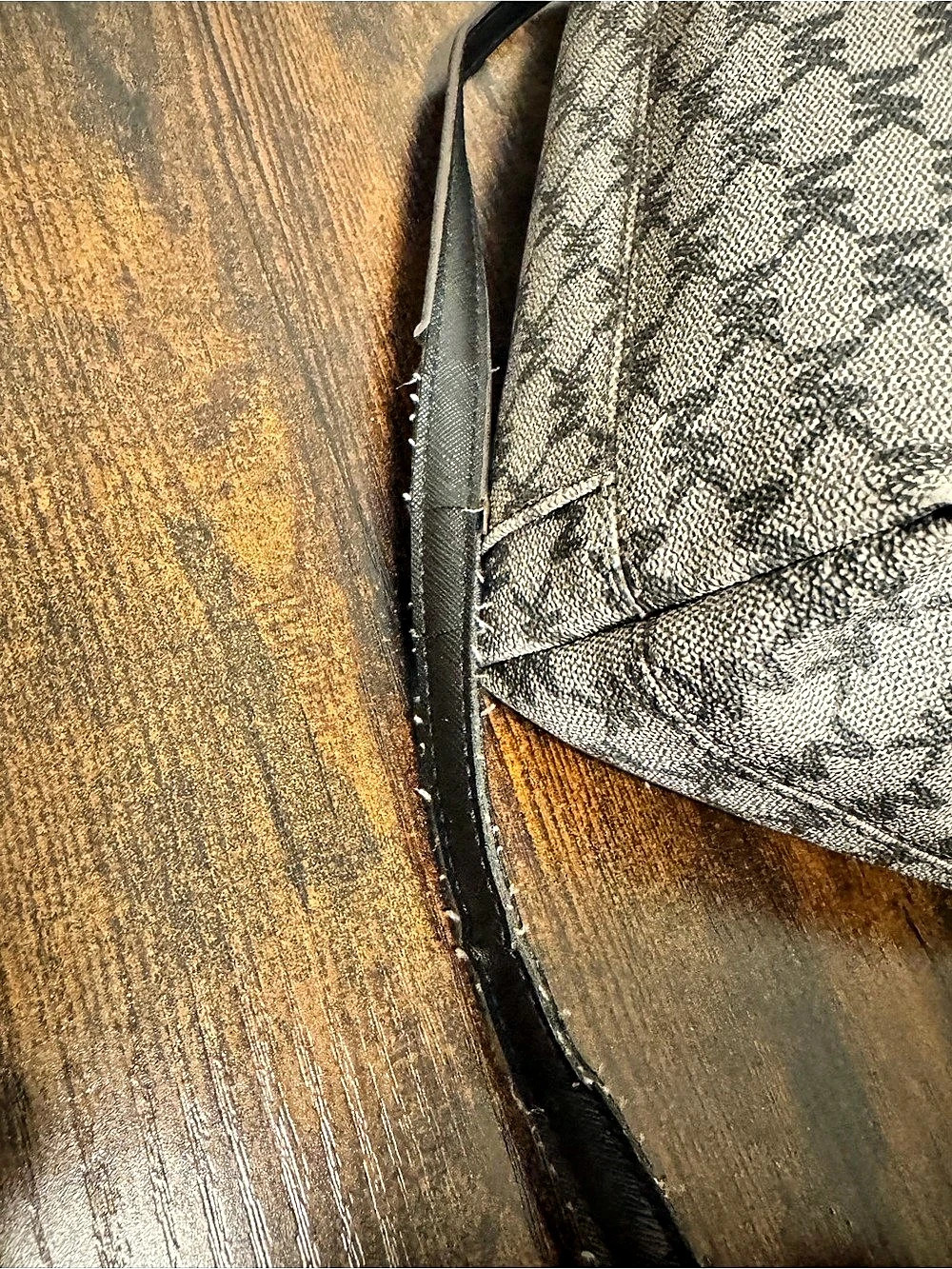 Michael Kors Monogram Chain Crossbody Bag - Picture 10 of 12
